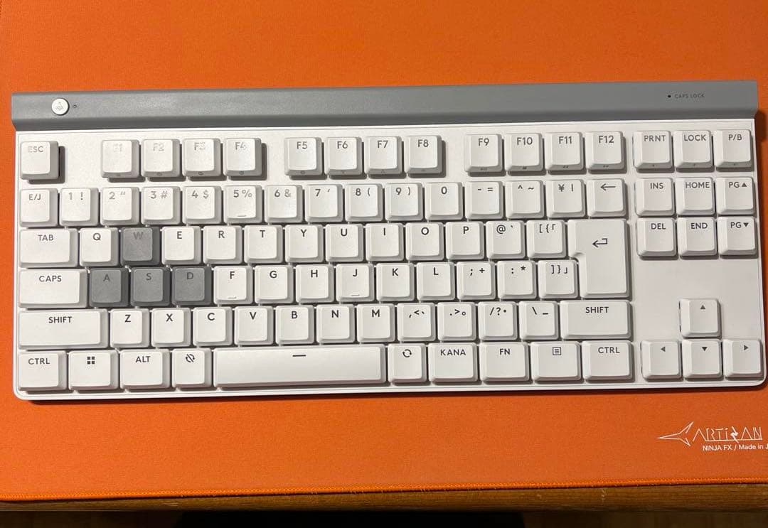 美品 logicool G515 RAPID TKL ホワイト キーボード 本体