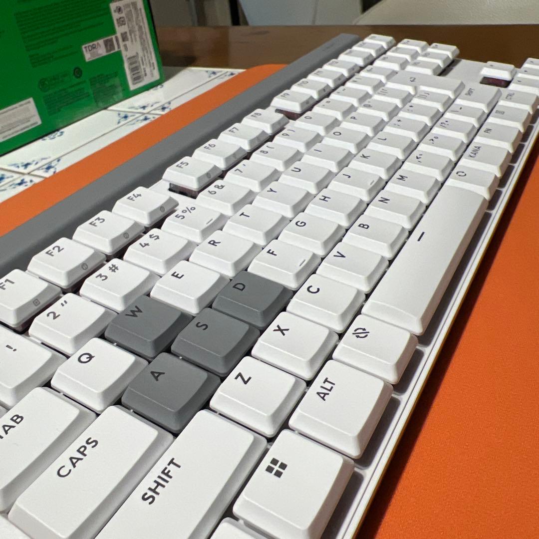 美品 logicool G515 RAPID TKL ホワイト キーボード 本体