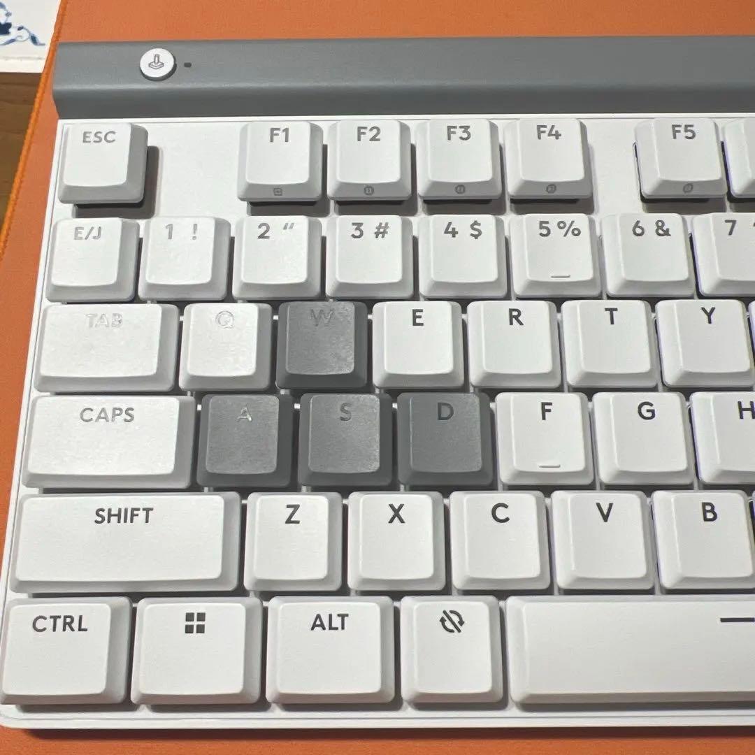 美品 logicool G515 RAPID TKL ホワイト キーボード 本体