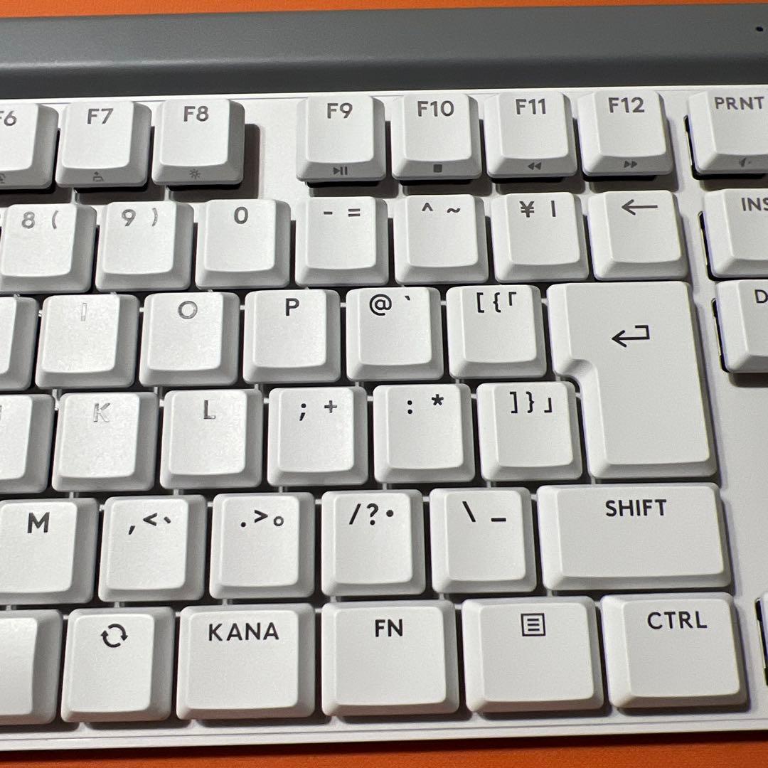 美品 logicool G515 RAPID TKL ホワイト キーボード 本体