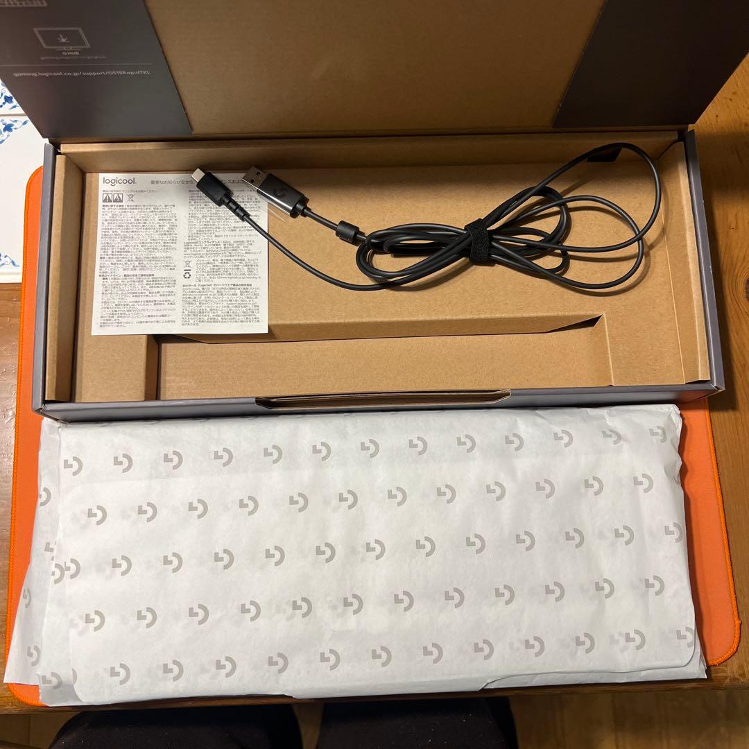 美品 logicool G515 RAPID TKL ホワイト キーボード 本体