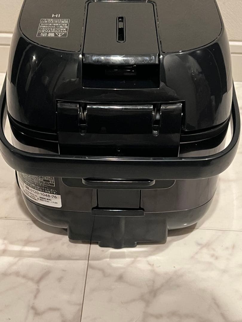 K TOSHIBA RC-5XW 炊飯器 ブラック 0.54L 2025年