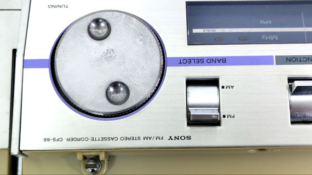 【極美品/一部要整備】SONY CFS-66 Energy 66 現状品