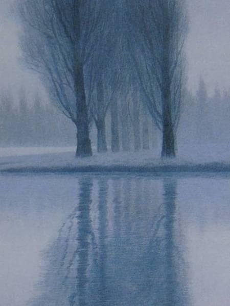 東山　魁夷、静唱、希少画集画、新品額装付、状態良好