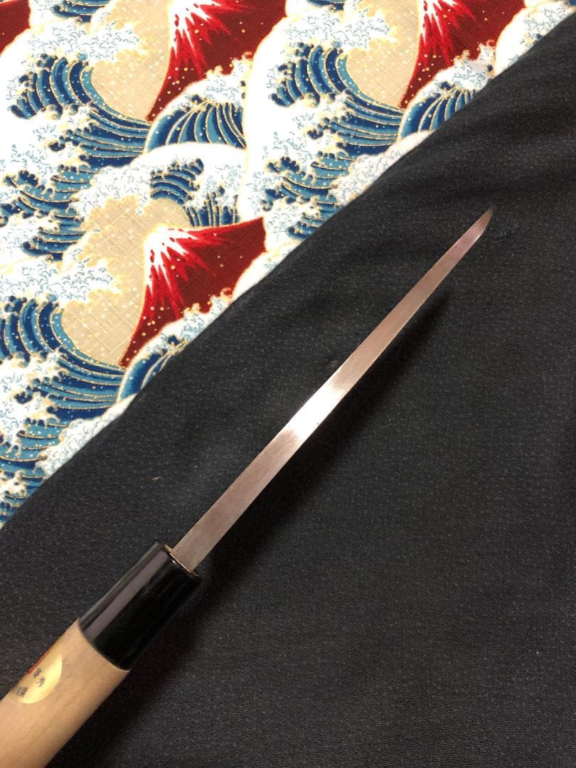 【研ぎ済み】白鋼・手打ち　堺章正　出刃包丁　和包丁　ナイフ　料理　釣り