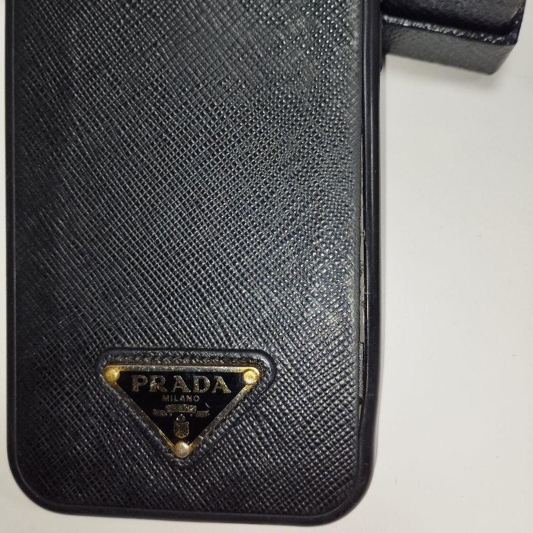 PRADA iPhone12 12pro用ケース　1ZH133　ネロ　カード箱付