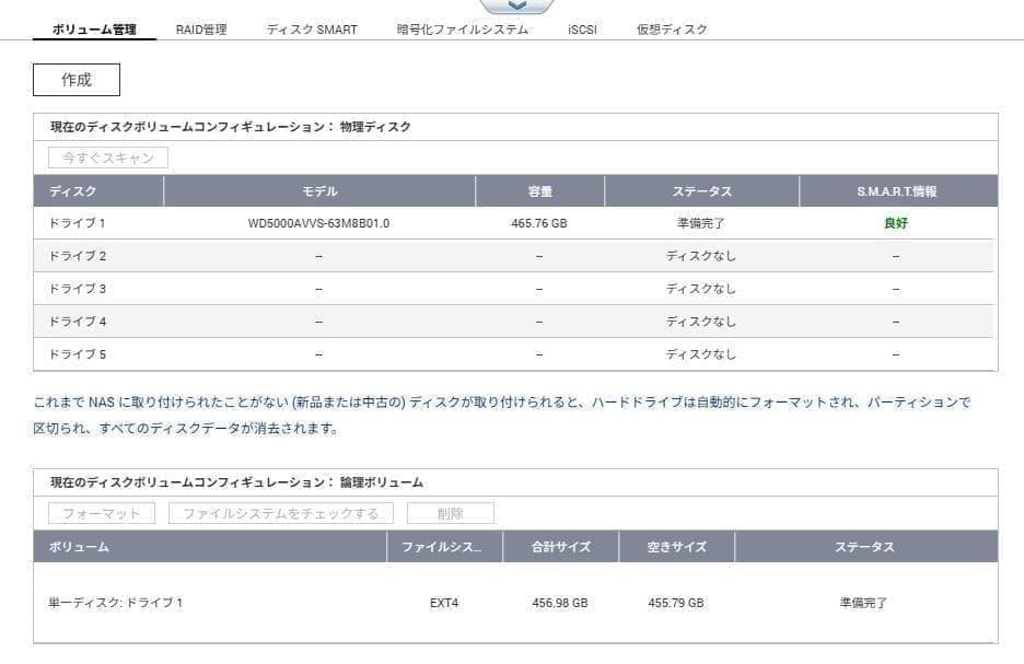 QNAP ／TS-509