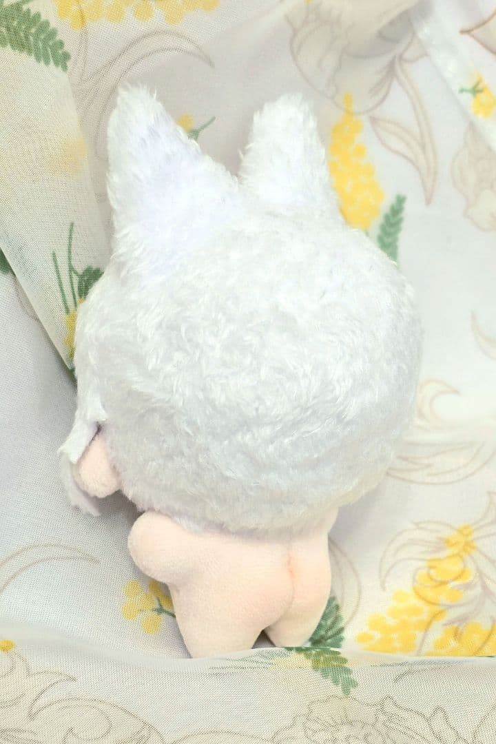 自作 無属性 ぬいぐるみ 白猫くん 10cm