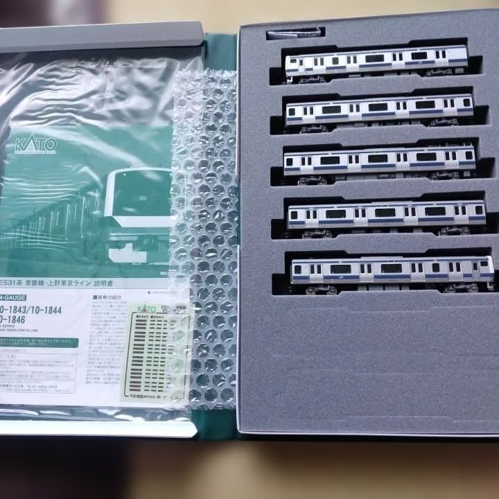 KATO E531系5両付属編成セット　10-1846