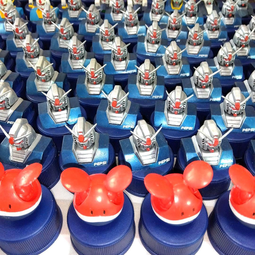 ペプシコーラ　ガンダム　ボトルキャップ　フィギュア　シークレットあり　大量まとめ