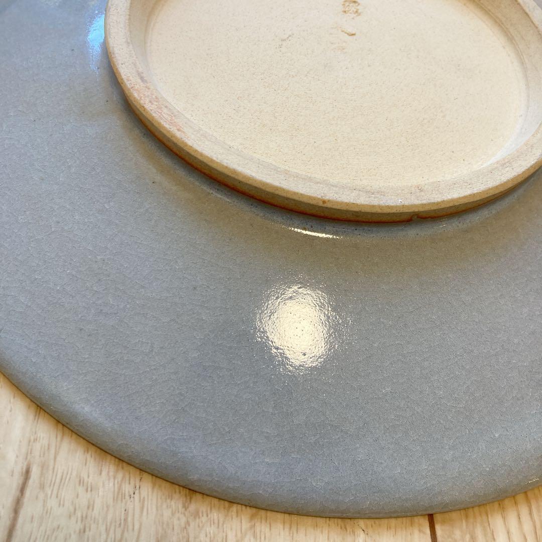 【新品】萩焼　大皿　29cm 泉流山窯