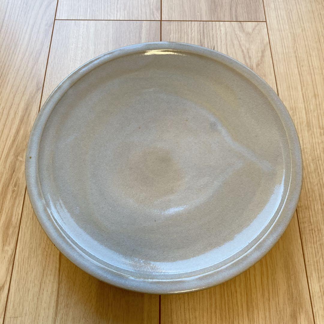 【新品】萩焼　大皿　29cm 泉流山窯