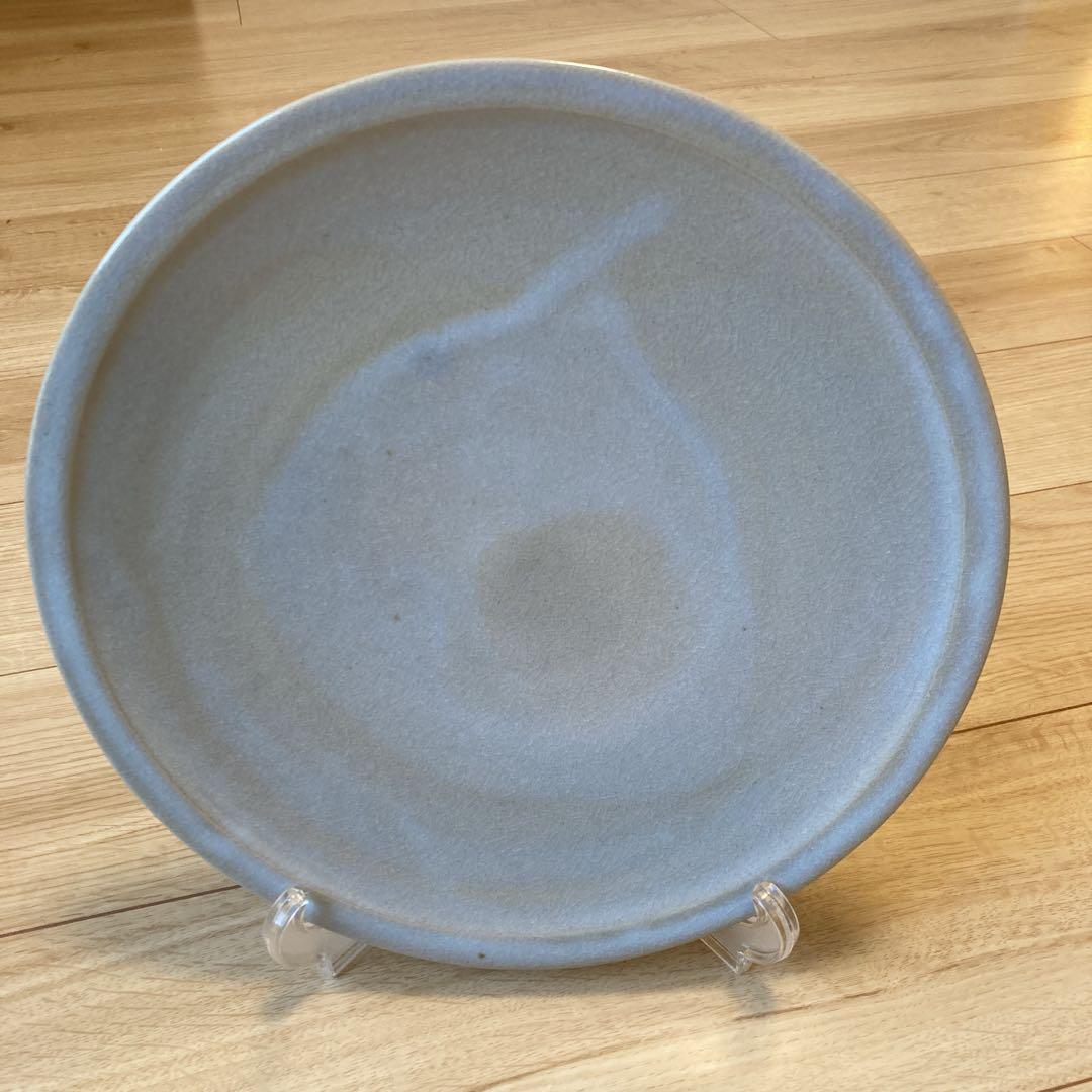 【新品】萩焼　大皿　29cm 泉流山窯