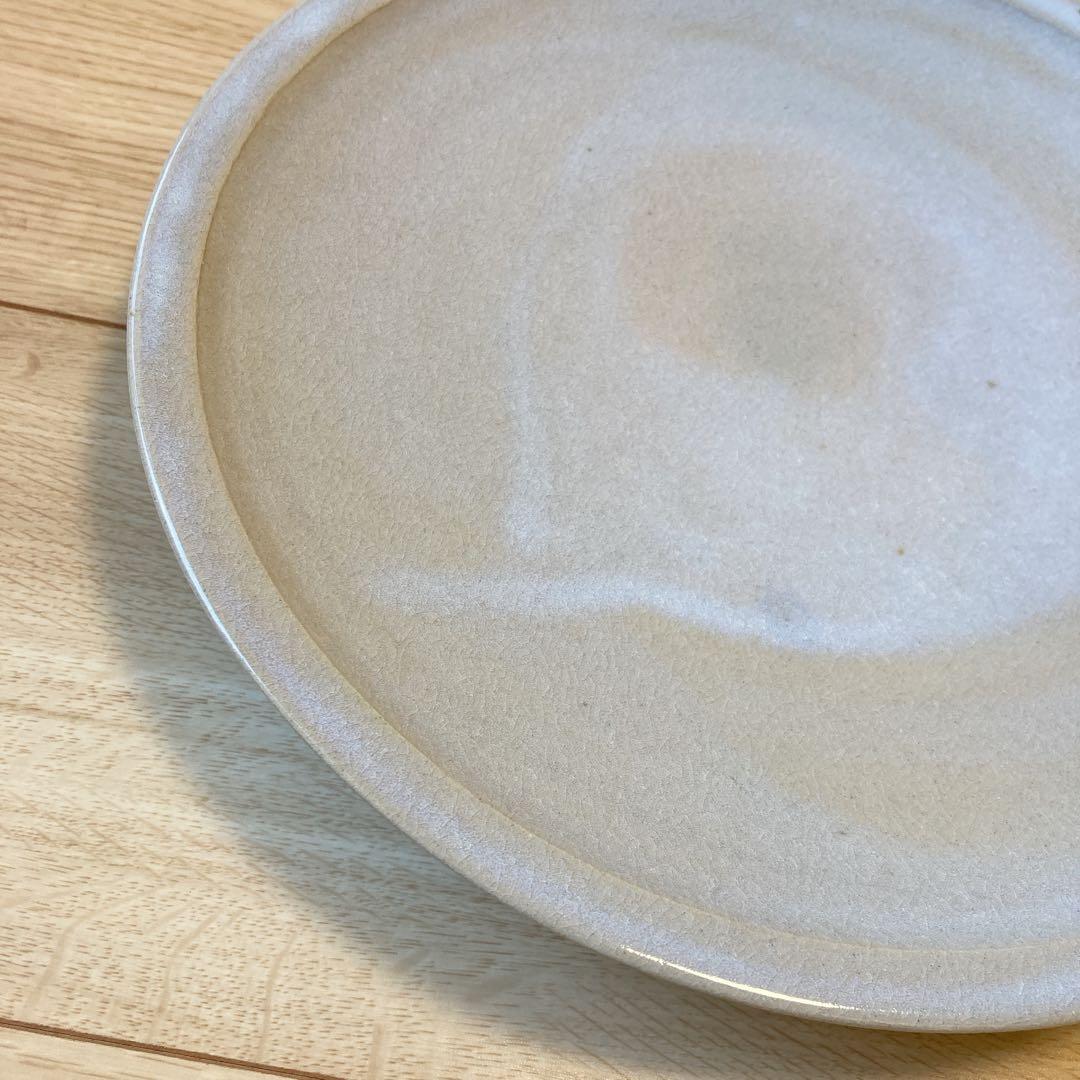【新品】萩焼　大皿　29cm 泉流山窯