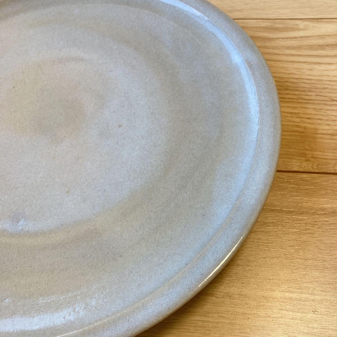 【新品】萩焼　大皿　29cm 泉流山窯