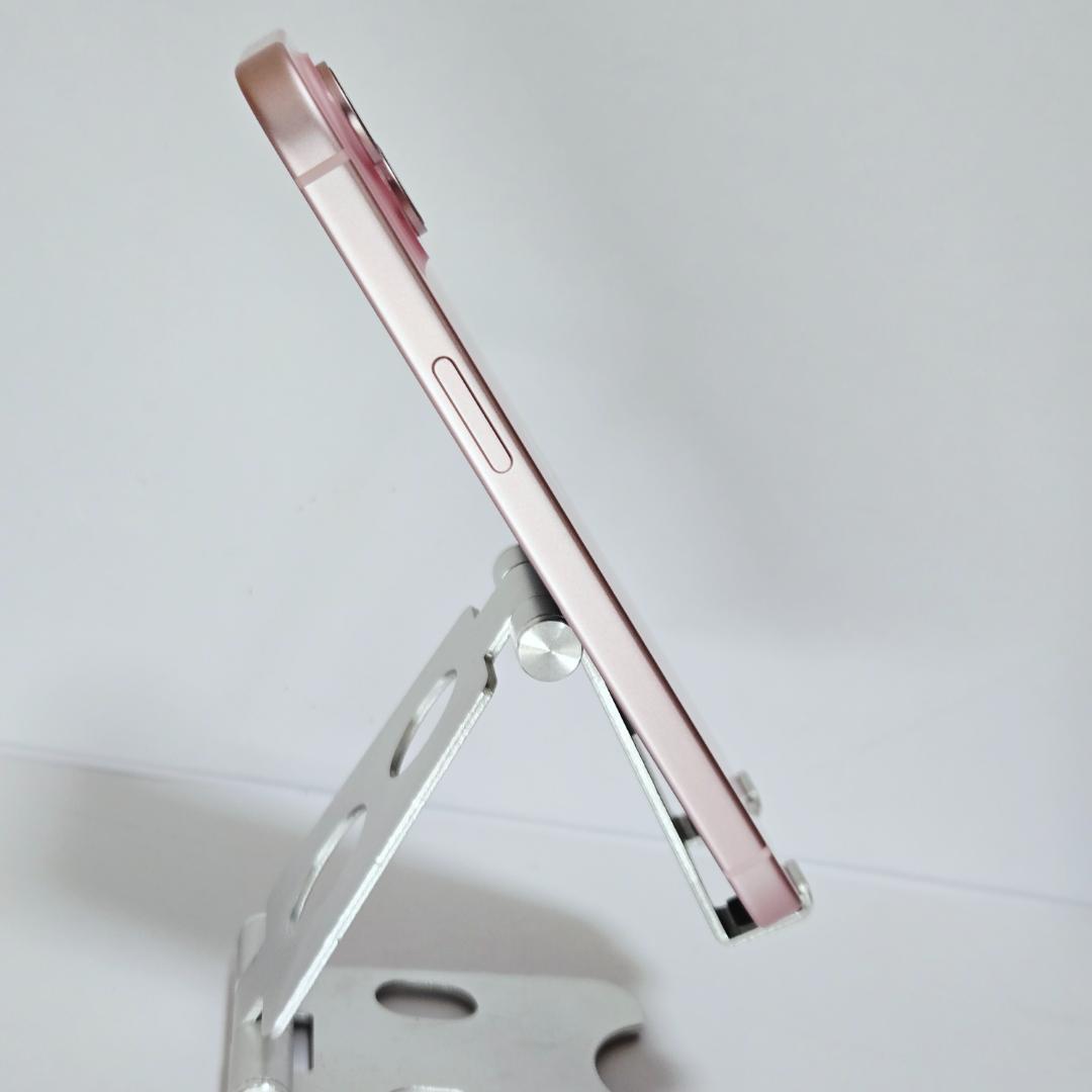 09 iPhone15 ピンク SIMフリー 極美品 バッテリー87%