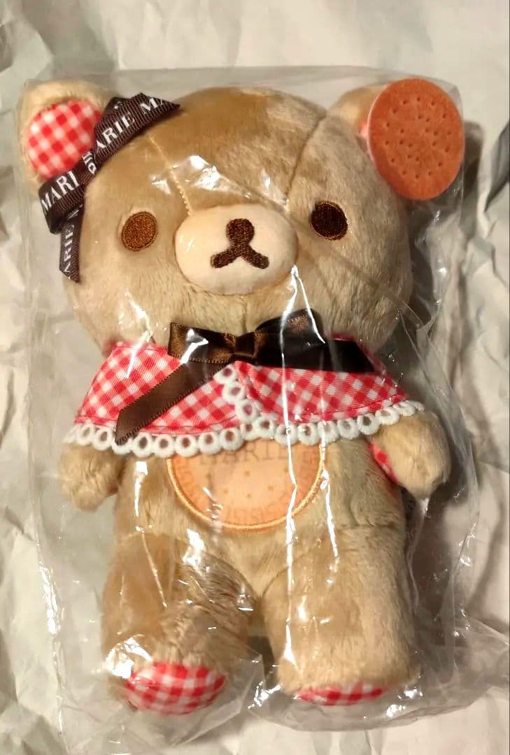 リラックマ　森永ビスケットコラボぬいぐるみ