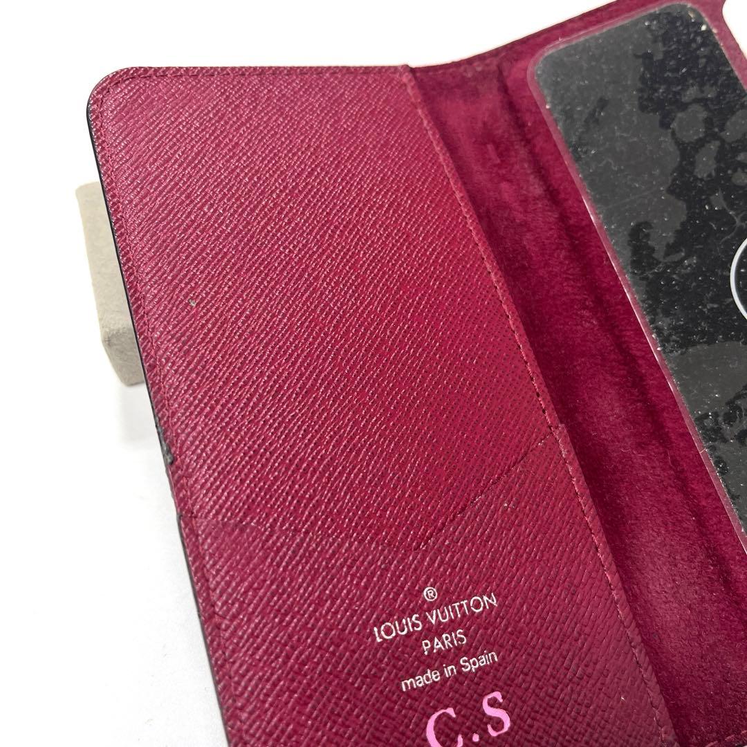 【箱付き】ルイヴィトン エピレザー iPhoneX 手帳型カバー【正規品】