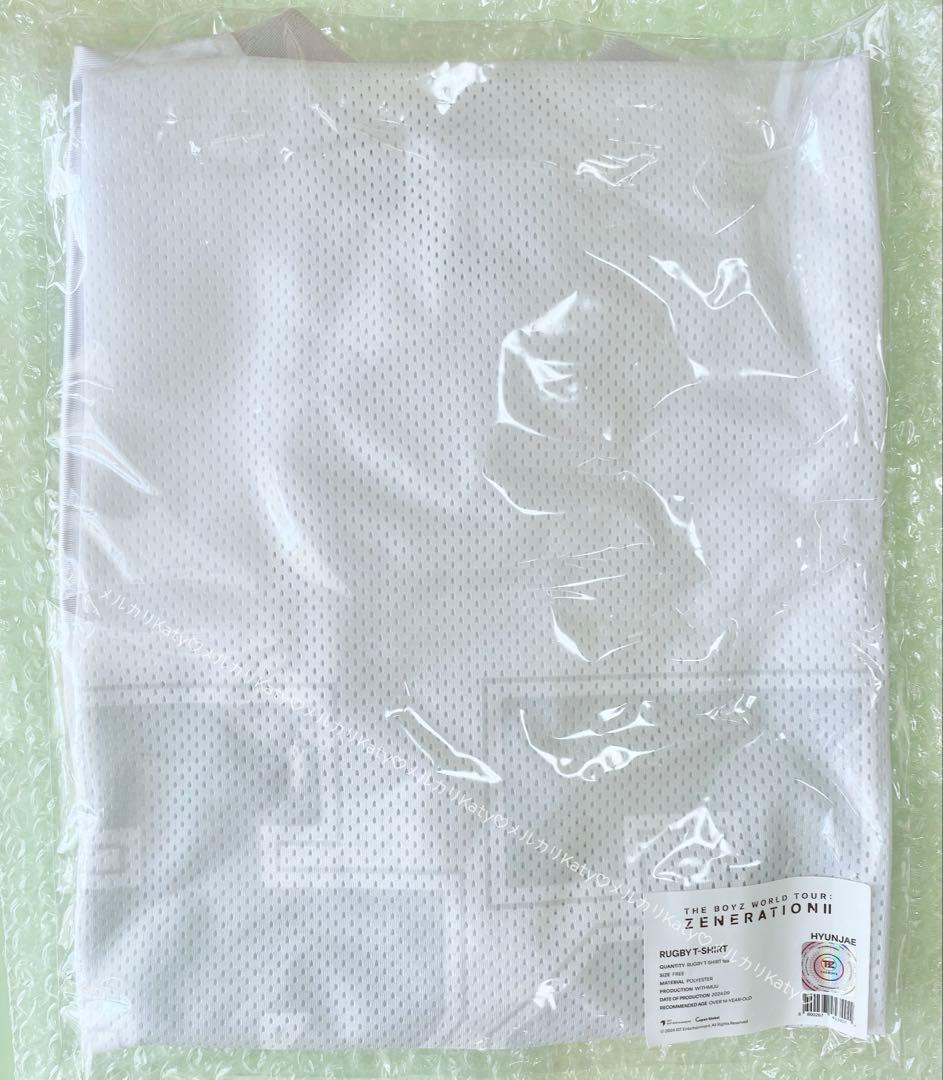 THE BOYZ ZENERATION RUGBY T SHIRT ヒョンジェ