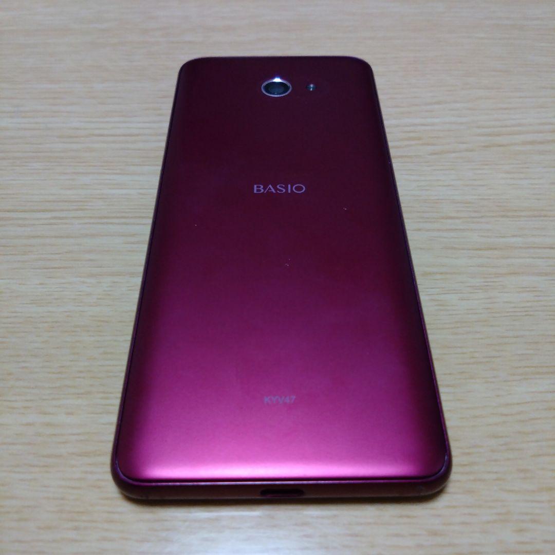 j*u様 BASIO KYV47 レッド