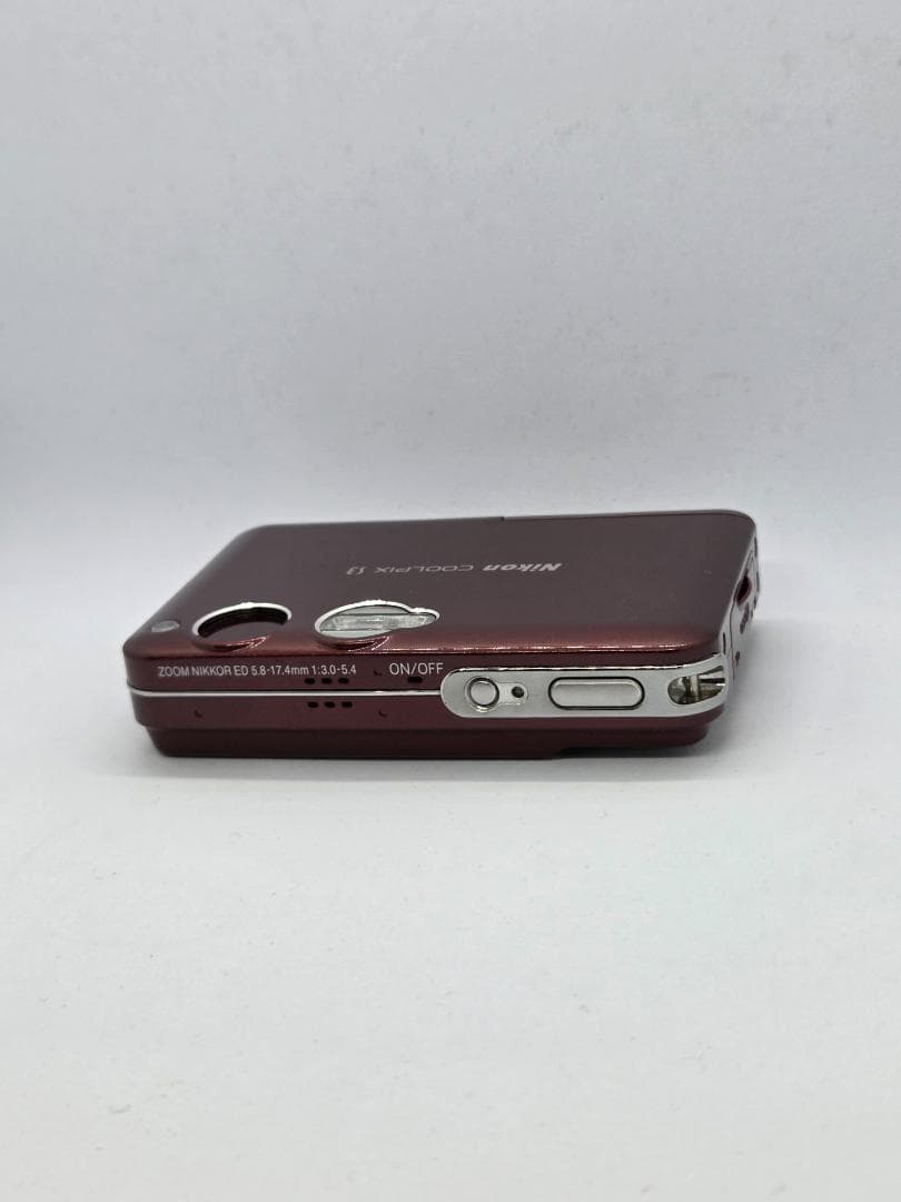 【美品】【スマホ転送OK】ニコン Nikon COOLPIX S3 レッド