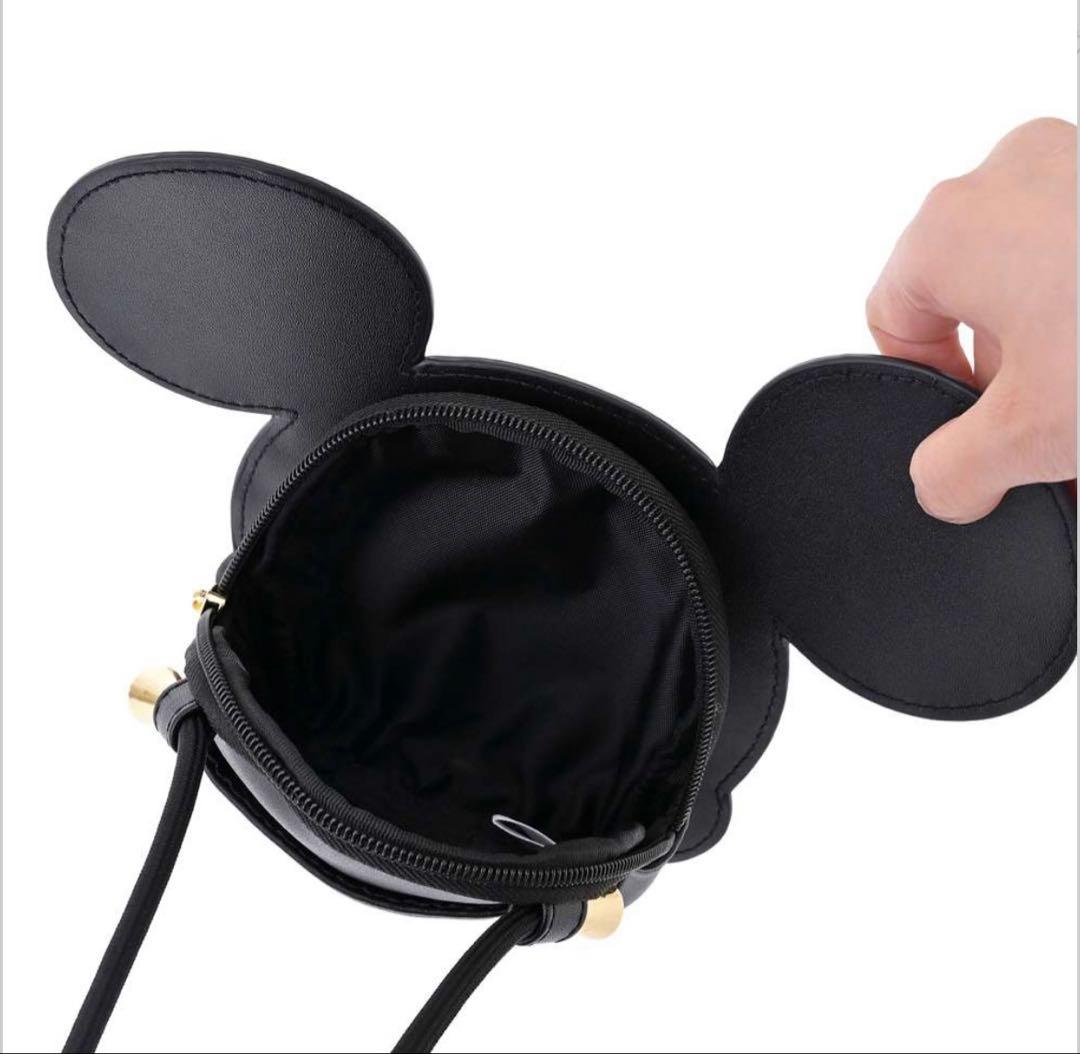 ディズニーストア　ミッキー&フレンズ フェイスデザインポシェットミッキー