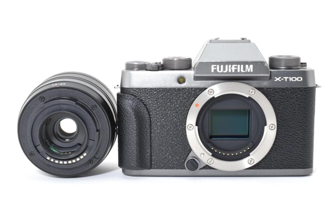 【美品】FUJIFILM X-T100 レンズキット ミラーレス一眼 Wi-Fi