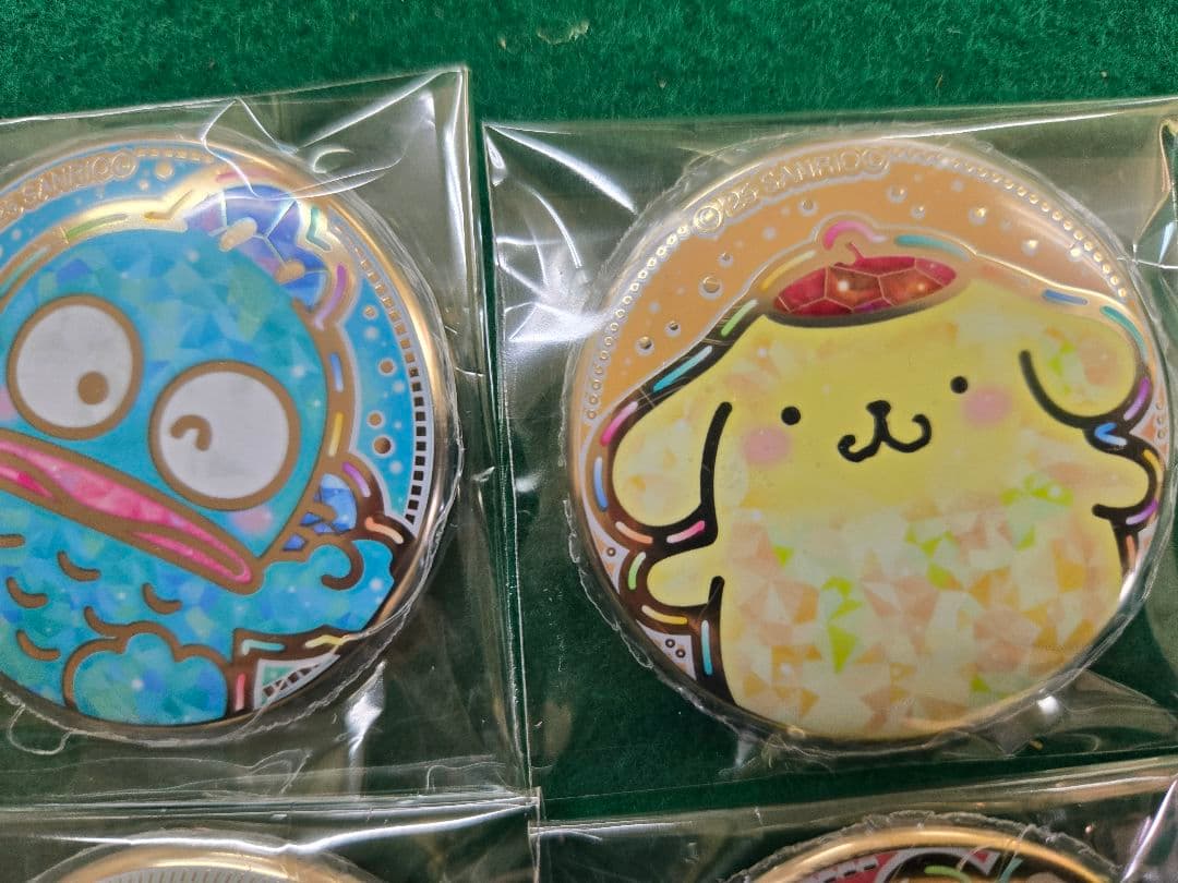 【新品未開封】サンリオキャラクターズ 金バッジ コンプ 10個セット