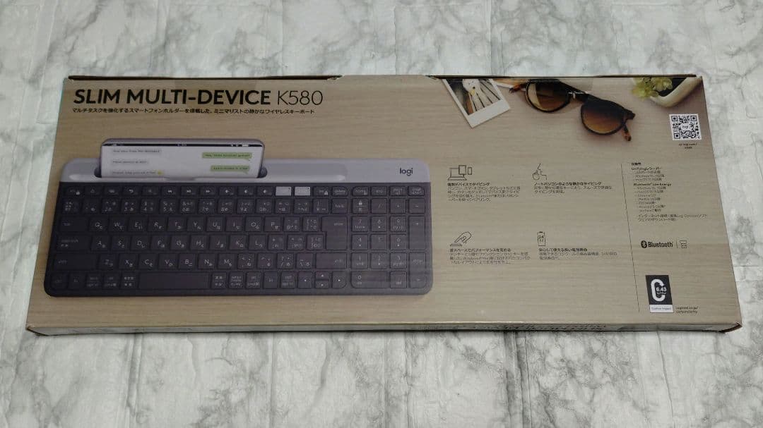 ロジクール logicool K580 スリムマルチデバイスキーボード