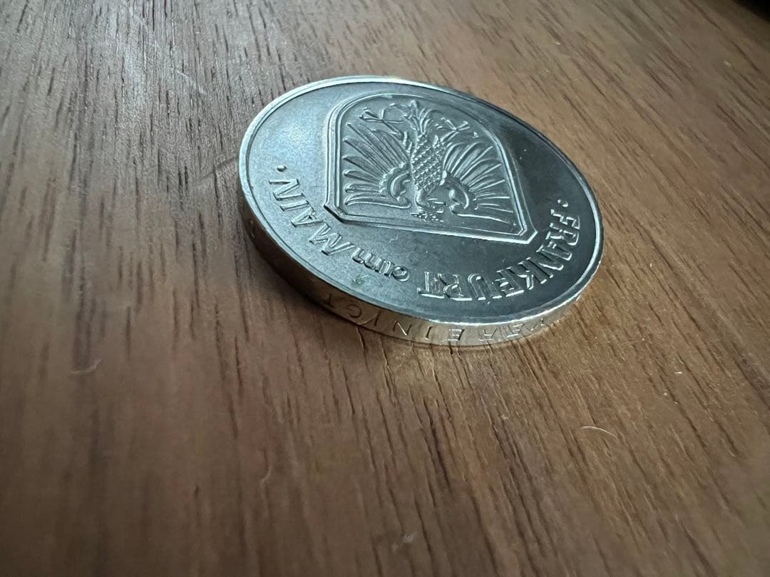 3644【ドイツ】1970年FRANKFURT 銀貨メダル　銀貨　古銭