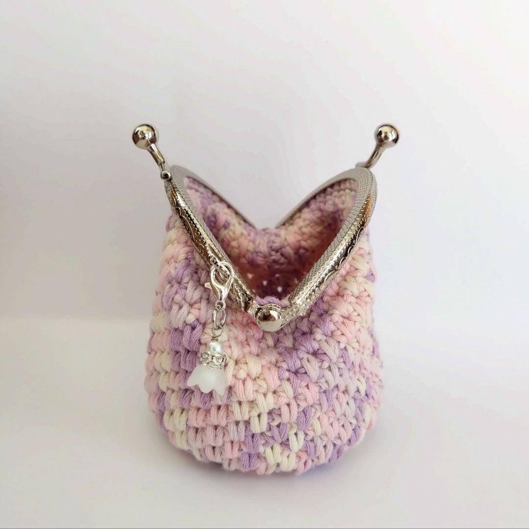 ハンドメイド がま口ポーチ 3点