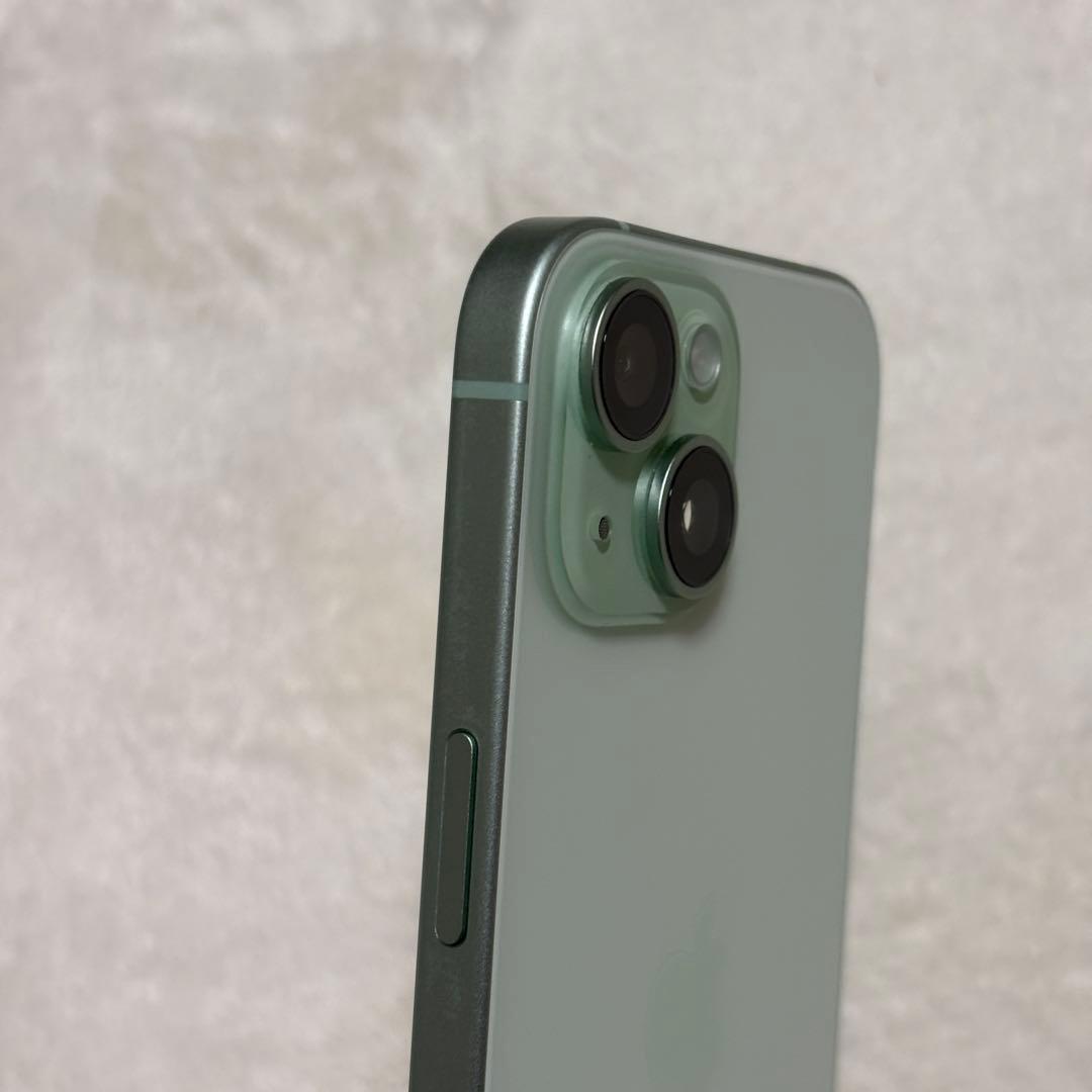 iPhone 15 512GB グリーン AppleCare+保証延長可