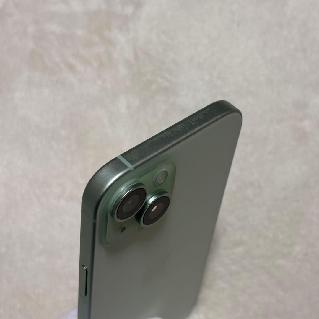iPhone 15 512GB グリーン AppleCare+保証延長可