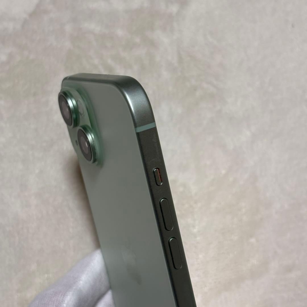 iPhone 15 512GB グリーン AppleCare+保証延長可