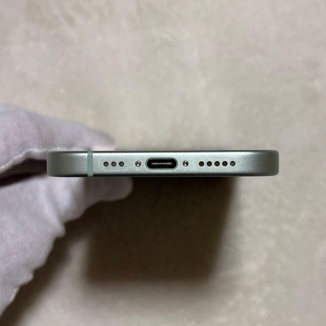 iPhone 15 512GB グリーン AppleCare+保証延長可