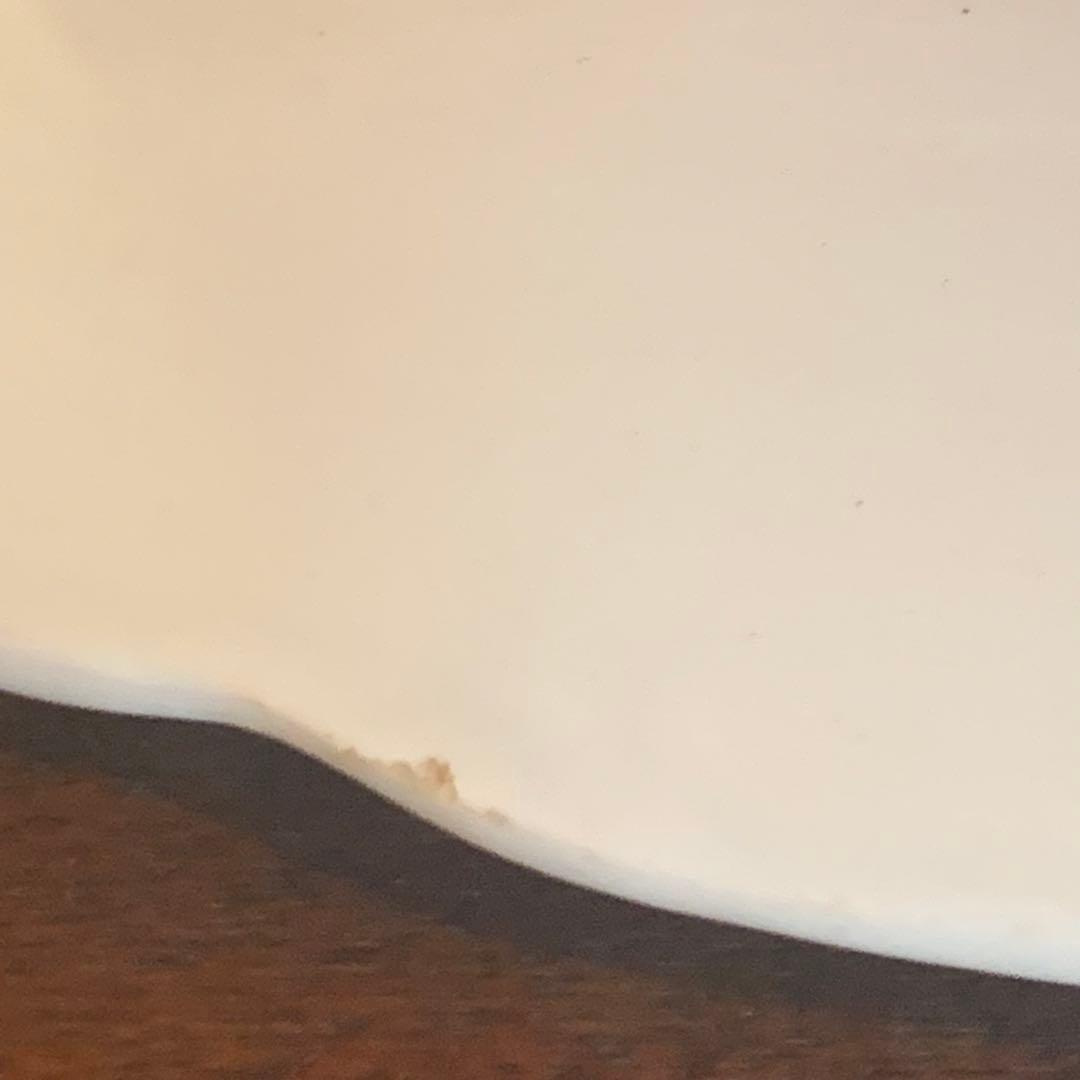 フランス　アンティーク　Niderviller レリーフ　高台皿　culnoir