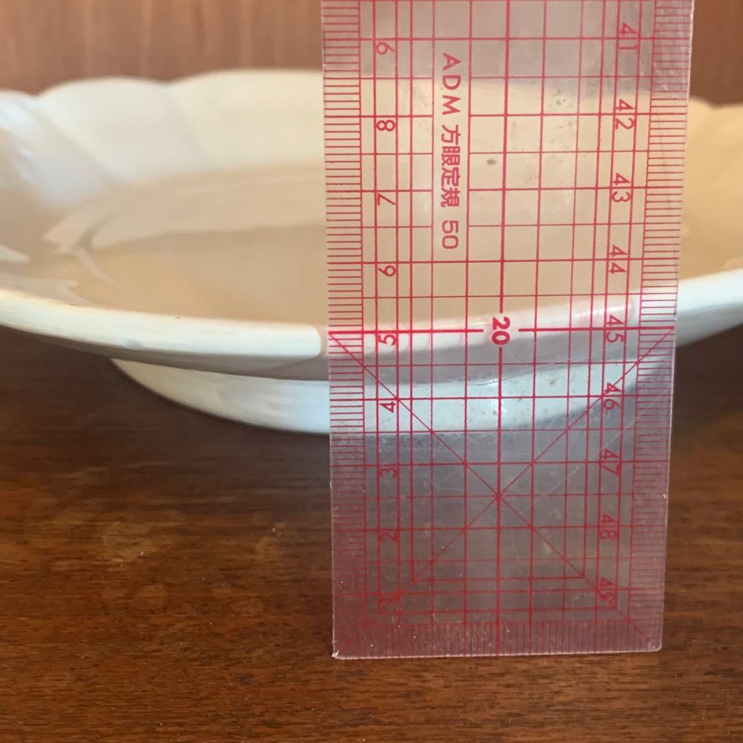 フランス　アンティーク　Niderviller レリーフ　高台皿　culnoir