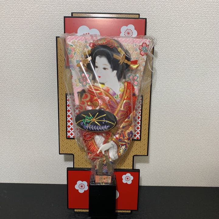 押絵羽子板　藤娘　伝統工芸品　新品
