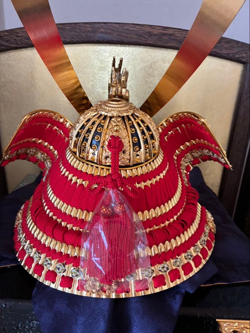 五月人形　一式　オルゴール付き