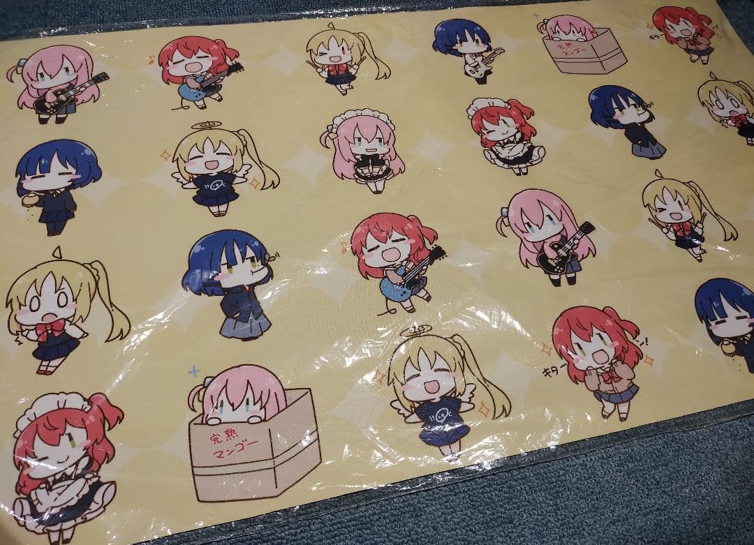 ぼざろ 結束バンド ミニキャラ スリーブ プレマ プレイマット 白詰草