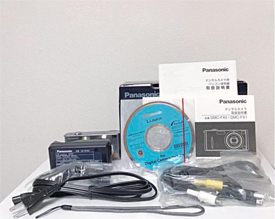【美品】Panasonic LUMIX DMC-FX5-S LEICAレンズ搭載