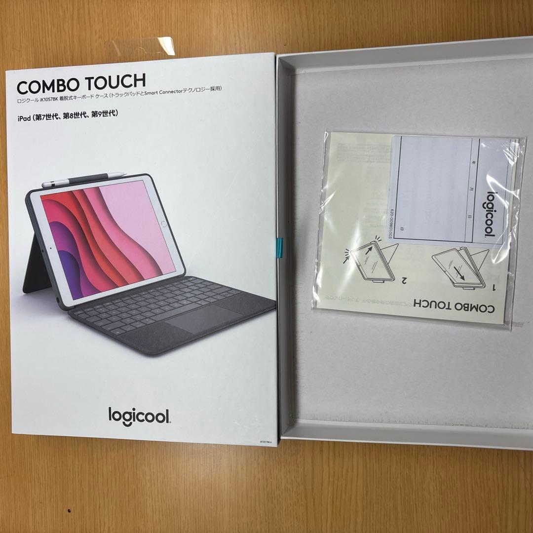 ロジクール COMBO TOUCH iPadケース 第9,8,7世代 対応