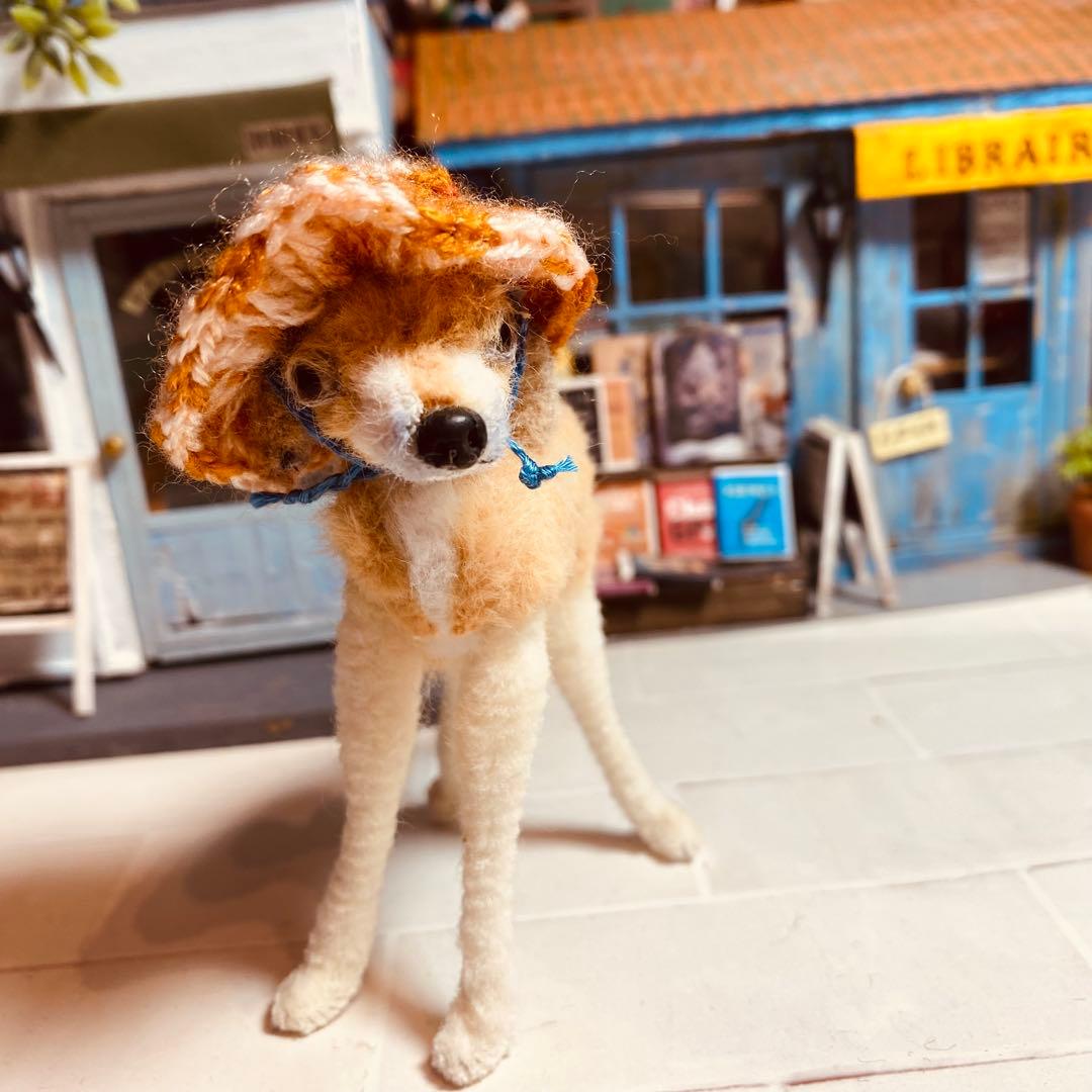 ミニチュア＊小さなイングリッシュ・グレイハウンド＊モールアート