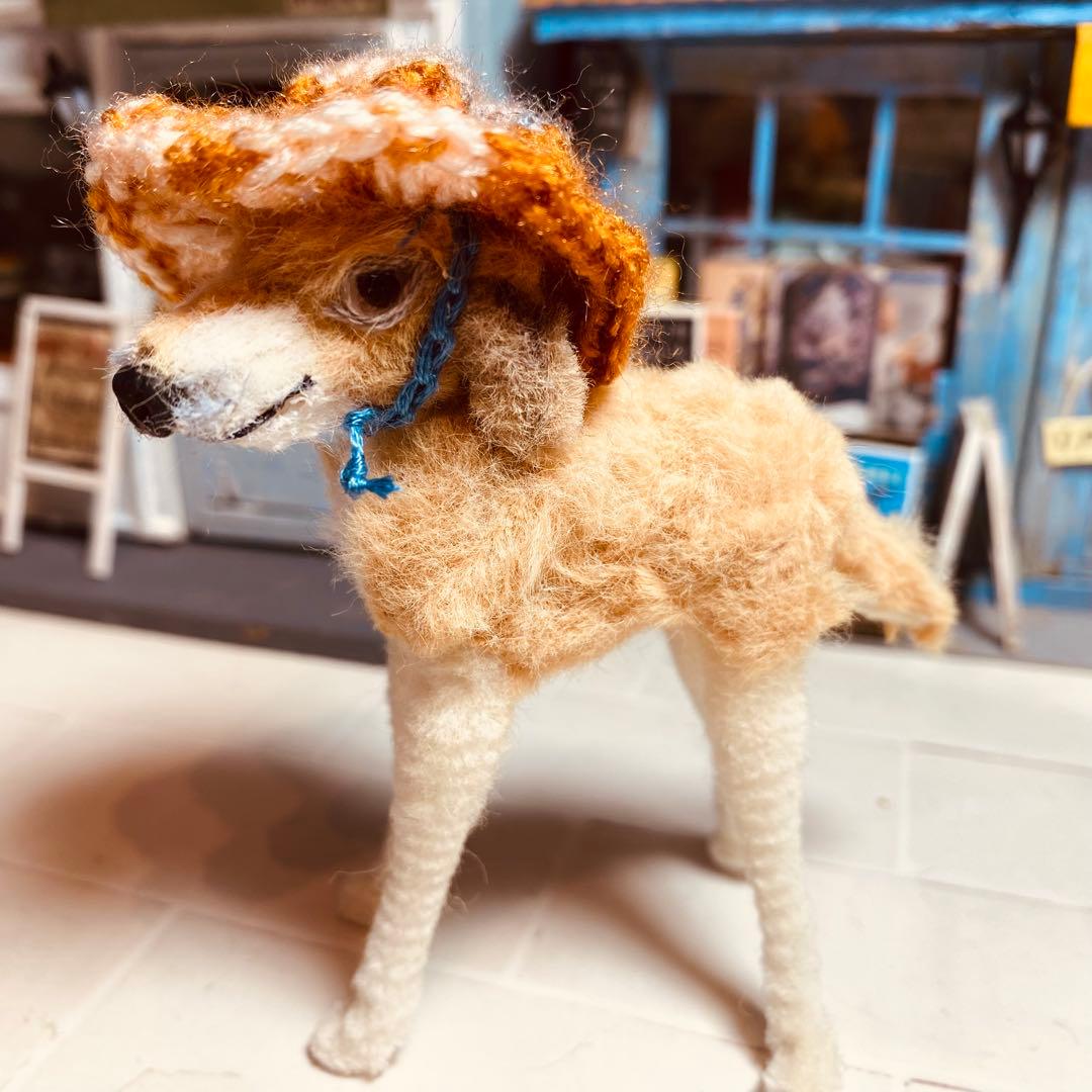 ミニチュア＊小さなイングリッシュ・グレイハウンド＊モールアート