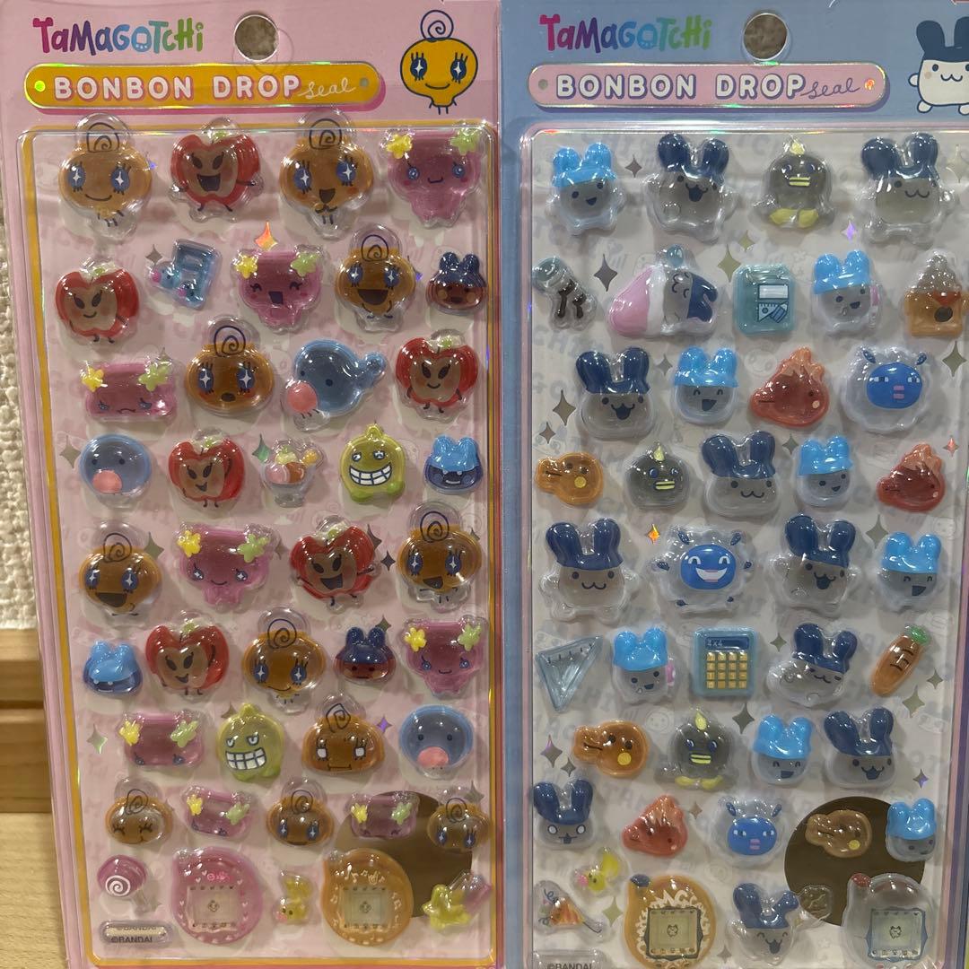 【正規品】【値下げ】たまごっち　ボンボンドロップシール　4種セット