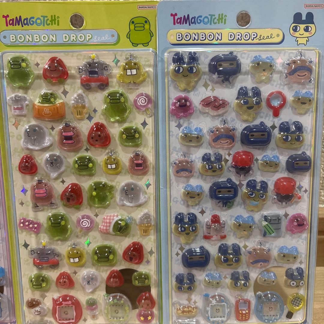 【正規品】【値下げ】たまごっち　ボンボンドロップシール　4種セット