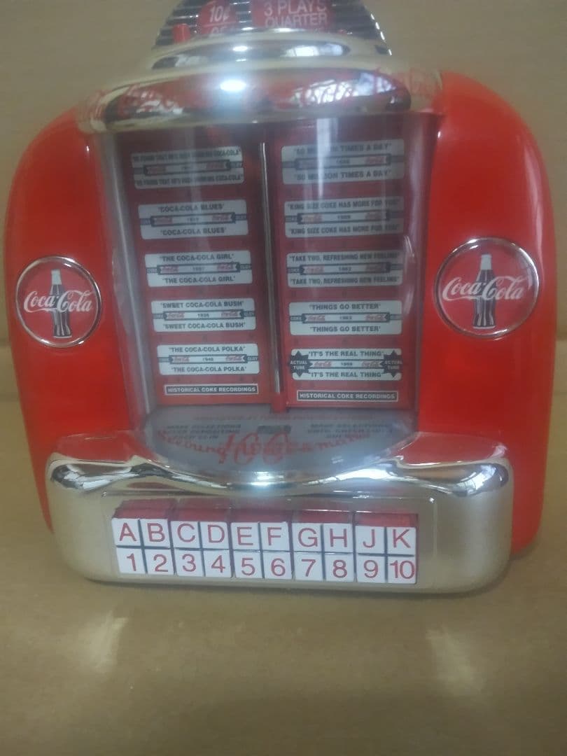 コカ・コーラ/ジュークボックス型/貯金箱/中古品
