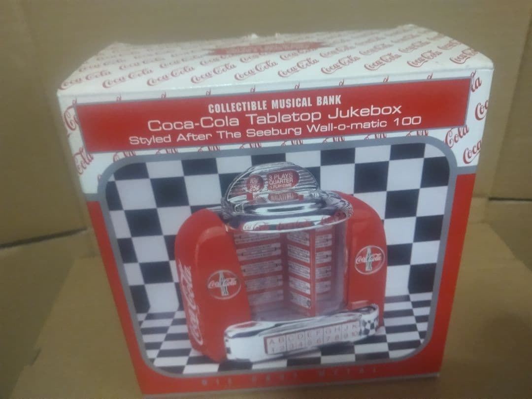 コカ・コーラ/ジュークボックス型/貯金箱/中古品