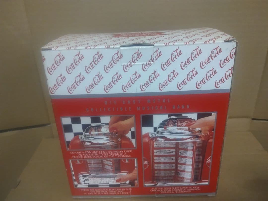 コカ・コーラ/ジュークボックス型/貯金箱/中古品