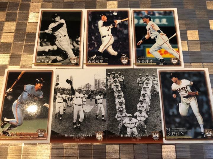 巨人レジェンドプレミアムカードセット